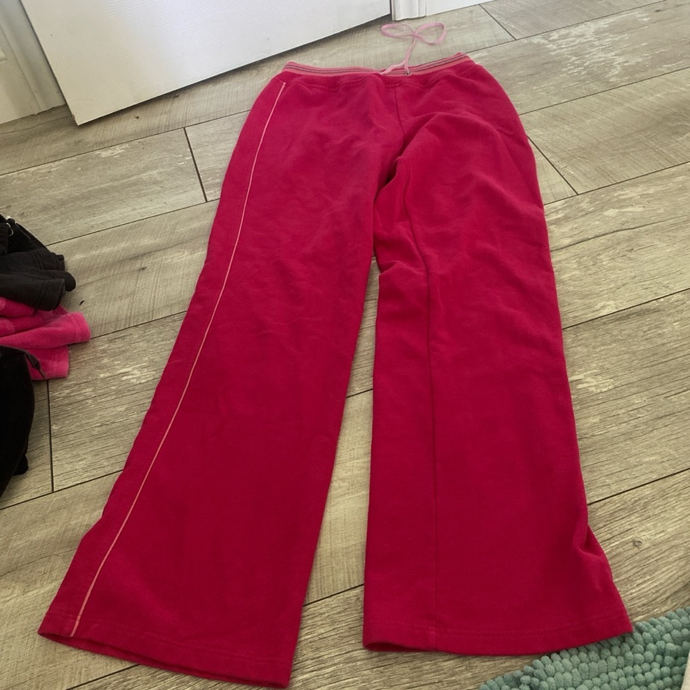 Pink Velour Pants